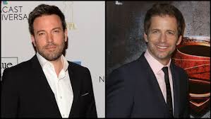 Ben Affleck and Zack Snyder