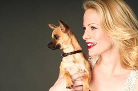 Alison Eastwood with Dog