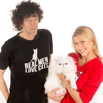 Beth Stern with Howard and Cat