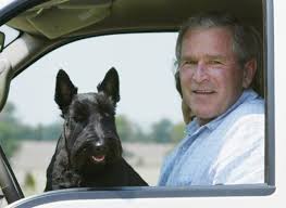 George Bush & Barney