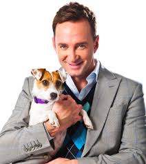 Clinton Kelly with Dog