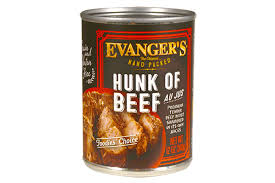 Can of Evangers Hunk of Beef