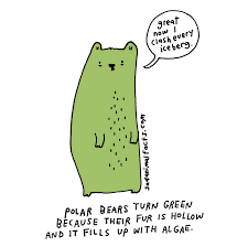 Green Polar Bear