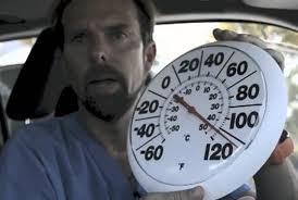 Dr. Ernie Ward in hot car