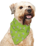 Dog Wearing Insect Shield Repellant Bandana