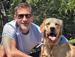 Attorney Jeremy Cohen with Dog