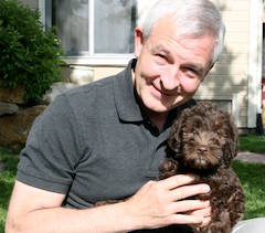 Joe Markham with Dog