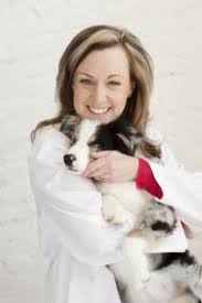 Dr. Kathryn Primm with Dog