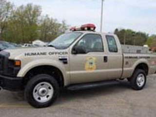 Humane Officer's truck