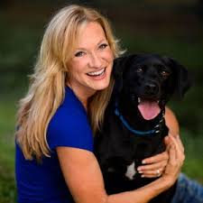 Kristen Levine with Dog