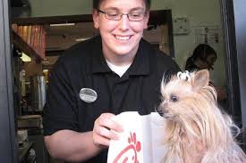 Laura Leland Montague with dog