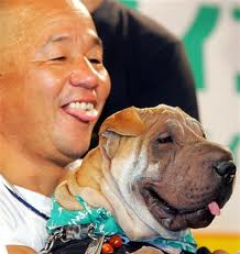 Man looks like his dog