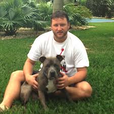 Mark Slater With Dog