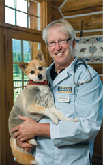 Dr. Marty Becker with Dog