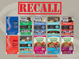 Natura Pet Food recall