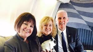 Mike Pence and Family with Rabbit