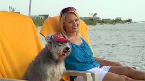 Co-Host Enjoying Florida with Dog