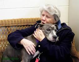 Senior Woman With Dog