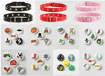 Snaps collars and ornaments