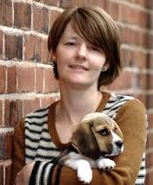 Stephanie Kent with puppy