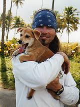 Stephen McGarva with dog