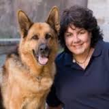 Teresa Ann Miller with German Shepherd