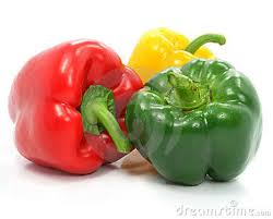 Red, Green & Yellow Peppers