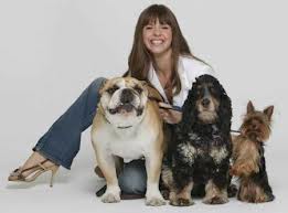 Victoria Stilwell with dogs