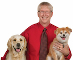 Dr. Marty Becker with Dogs