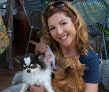 Laura Vorreyer with Dogs