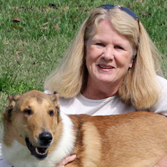 Laurien Berenson with Collie