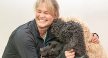 Mirah Horowitz with Dogs