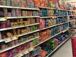 Pet Food Aisle