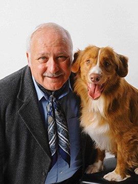Stanley Coren with Dog