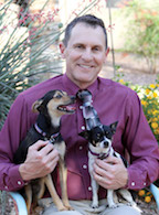 Dr. Tom Lewis with Dogs