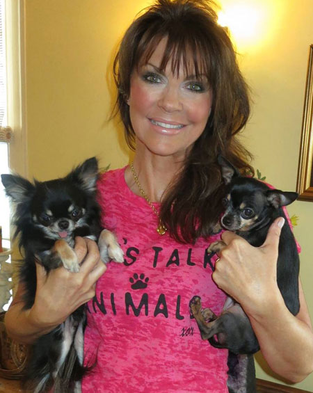 Denise James with Dogs